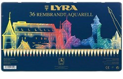 Caran d'Ache Aquarellstifte Set Rembrandt 36 Farben in Metalldose