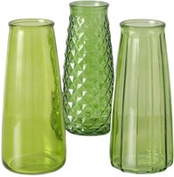 Boltze Home Vaas glas groen H22,5cm