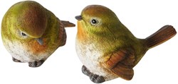 Boltze Home dekorative Vogel Figur Polyresin mehrfarbig 5,8x10x7,3cm