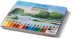 Lyra Farbstifte Super Ferby lackiert Astoria-Sortiment mehrfarbig