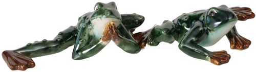 Beeldje Beeld kikker Frido 20x13x6,5cm