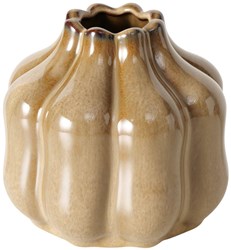 Boltze Home Vaas bruin Ø12,5xH11,3cm