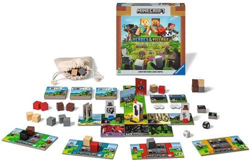 Ravensburger Minecraft Brettspiel - Heroes of the Village Junior Spiel-3