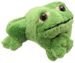 The Puppet Company Fingerpuppe Frosch Spielzeug - Handpuppe Kinder