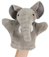 The Puppet Company Handpuppe Elefant Plüsch 21 cm Spielzeug-3