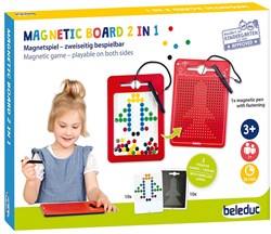 Beleduc jouet magnétique Magnetboard 2 en 1 jeu éducatif enfants
