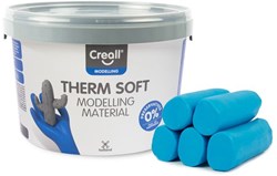 Creall Knete blau - weiche Modelliermasse für Kinder - 2000 Gramm