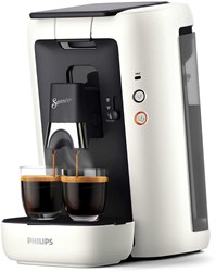 Philips machine à dosettes Senseo Maestro blanche 1,2L fonction mémoire