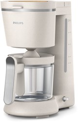 Philips cafetière eco conscious 1,2L machine à filtre blanc soie