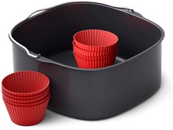 Philips set de cuisson Airfryer XXL accessoire avec moules à muffins 2,5L