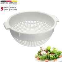 Westmark Kunststoff Küchensieb weiß Ø24cm BPA-frei Küchenzubehör