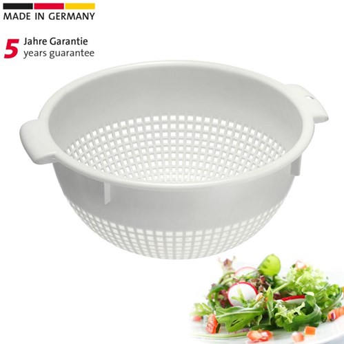 Westmark Kunststoff Küchensieb weiß Ø24cm BPA-frei Küchenzubehör
