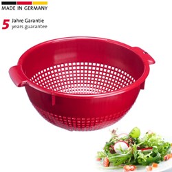 Westmark Kunststoff-Sieb rot - Küchenhelfer BPA-frei Ø24cm