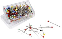 Creativ Company épingles à tête 31 mm 200 pièces épingles loisirs créatifs