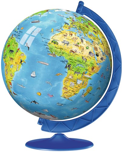 Ravensburger 3D Puzzle XXL Kinder Weltkugel Lernspielzeug - 180 Teile-2