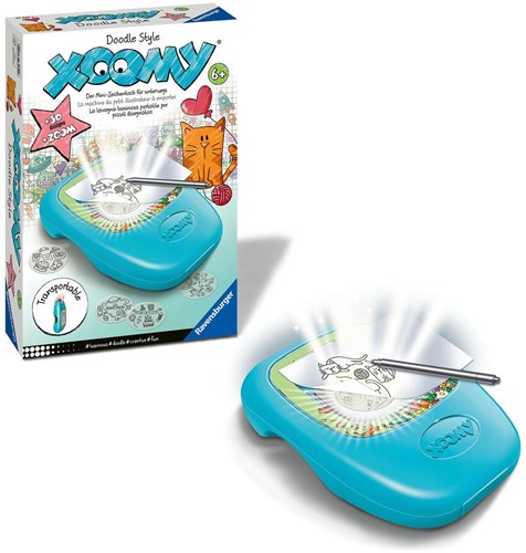 Ravensburger Xoomy Midi - Doodle Style Zeichenkoffer für Kinder-2