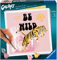 Peinture par numéros Be Wild kit créatif pour adultes