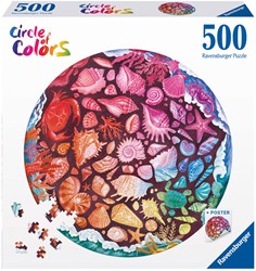 Legpuzzel Circle of Colors Zeeschelpen, 500st.