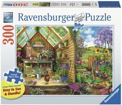 Legpuzzel Blik in het Tuinhuis, 300st.