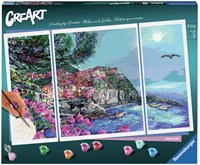 Ravensburger peinture par numéros - CreArt Romantic Cinque Terre kit de peinture