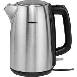 Bouilloire Philips inox 1,7L - durable et sûre