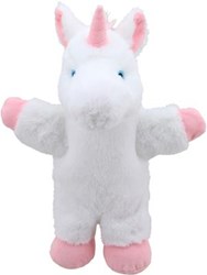 The Puppet Company Kuscheltier Einhorn - wandelnde Plüschpuppe ECO