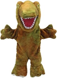 The Puppet Company Kuscheltier T-Rex Handpuppe - wandelndes Dinosaurier Spielzeug