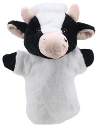 The Puppet Company Handpuppe Kuh - Kuschelige Tierpuppe für Kinder