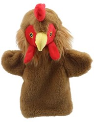 The Puppet Company Handpuppe Henne - Handpuppe aus recyceltem Polyester