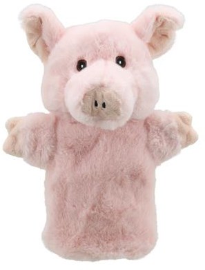 The Puppet Company Handpuppe Schwein - Tierfreund - Puppenspielzeug