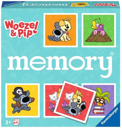 Ravensburger Woezel en Pip memory