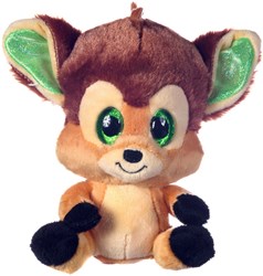 Depesche peluche Bambi - Disney Glitzies doudou avec yeux perlés 15 cm