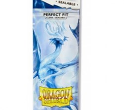 ARCANE TINMEN SLEEVES Dragon Shield Perfect Fit Clear Sealable - EN