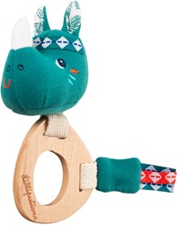 Lilliputiens Holzrassel Eco Marius - nachhaltiges Babyspielzeug FSC