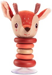 Lilliputiens Rassel Stella mit Saugnapf - Holz Babyspielzeug