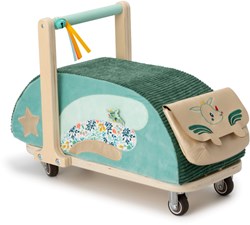 Lilliputiens Lauflernwagen Joe - Holz und Stoff Baby Walker