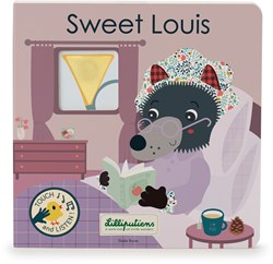Lilliputiens livre d'éveil Sweet Louis avec sons - livre bébé interactif