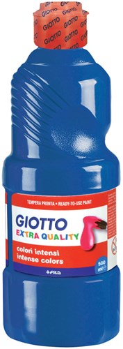 Giotto gouache bleu outremer 500ml qualité extra