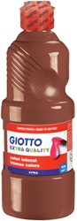 Giotto Flasche 500 ml Giotto Plakatfarbe Braun