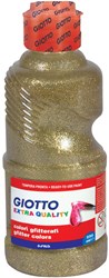 Giotto Plakatfarbe Glitter Gold 250ml - kreative Kinderfarbe