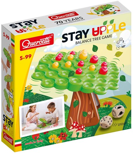 Quercetti Balancespiel Apfelbaum - pädagogisches Kinderspiel