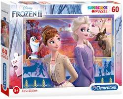 Clementoni Frozen 2 puzzle - 60 pièces - puzzle enfant carton