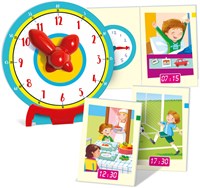 Clementoni Lernspiel Uhrzeit lernen - digital und analog - Puzzle Set-3