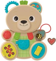 Clementoni Montessori Aktivitätsbär - pädagogisches Babyspielzeug bunt-2