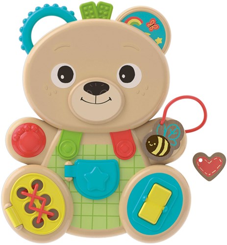 Clementoni Montessori Aktivitätsbär - pädagogisches Babyspielzeug bunt-2