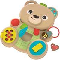 Clementoni Montessori Aktivitätsbär - pädagogisches Babyspielzeug bunt-3