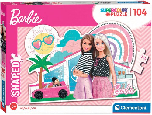 Clementoni puzzle Barbie 104 pièces puzzle enfant jouet carton