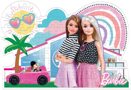 Clementoni puzzle Barbie 104 pièces puzzle enfant jouet carton-2
