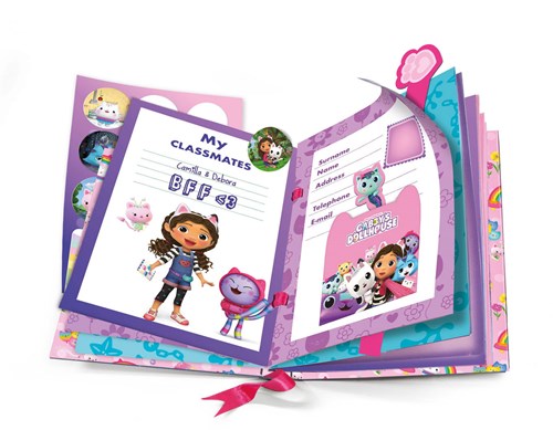 Clementoni Gabby's Dollhouse carnet créatif scrapbook pour enfants-3