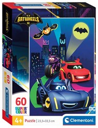 Clementoni Batwheels puzzle - 60 pièces - puzzle enfant carton